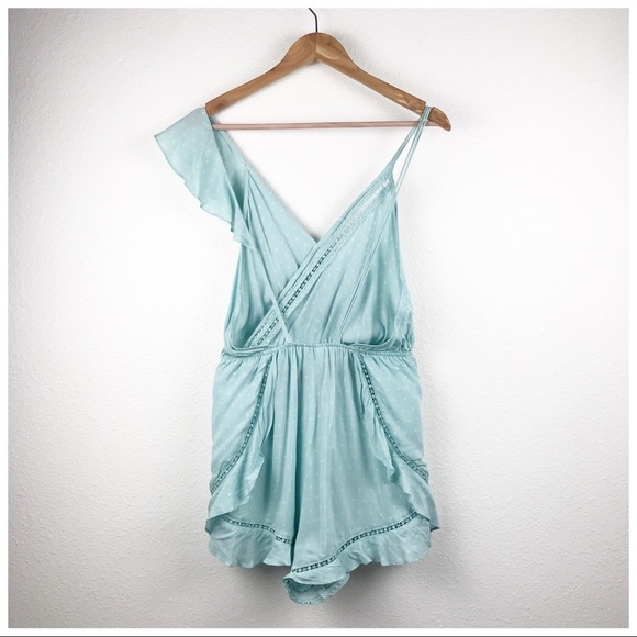 Free People Intimately One of These Days Romper in Sea-foam Size Small - Picture 4 of 11